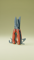 Multi-Tool Camping Kit with Stainless Steel Core