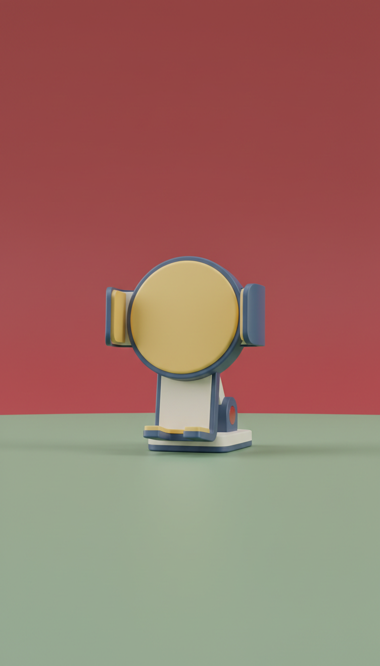 Magnetic Car Phone Mount with 360° Rotation